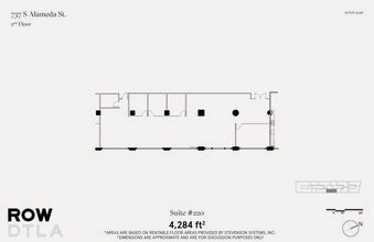 777 S Alameda St, Los Angeles, CA for lease Floor Plan- Image 2 of 2
