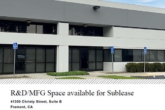 Plus de détails pour 41350-41394 Christy St, Fremont, CA - Local d'activités à louer