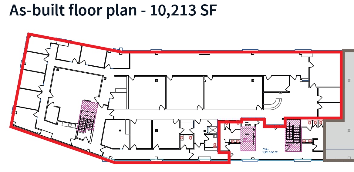 225 Manning Rd NE, Calgary, AB for lease Floor Plan- Image 1 of 1