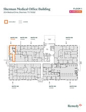 204 Medical Dr, Sherman, TX for lease Floor Plan- Image 1 of 1