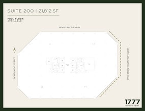1777 N Kent St, Arlington, VA for lease Floor Plan- Image 1 of 1