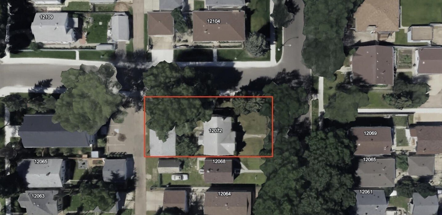 12072 95 St NW, Edmonton, AB à vendre Aérien- Image 1 de 1