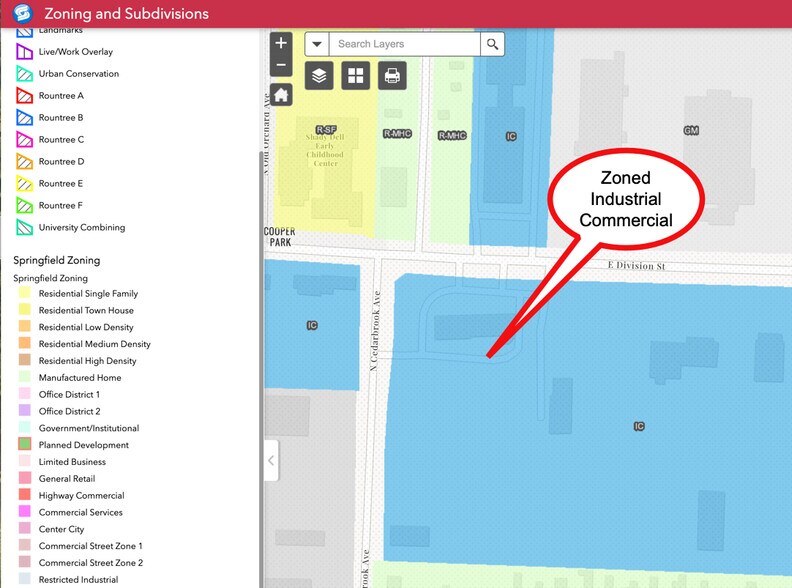 2816 E Division St, Springfield, MO à vendre - Photo du bâtiment - Image 3 de 3