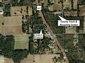 5591 W 5591 Hwy 318 &18080 N US Hwy 441, Reddick, FL - Aérien  Vue de la carte - Image1