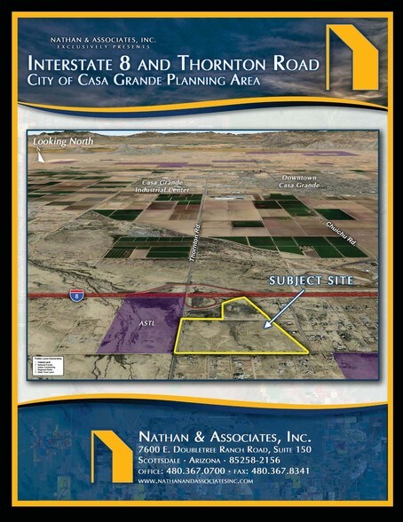 SE Thornton Rd & I-8, Casa Grande, AZ à vendre - Photo du bâtiment - Image 1 de 1