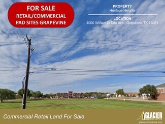 More details for 4100 William D Tate Ave, Grapevine, TX - Land for Sale
