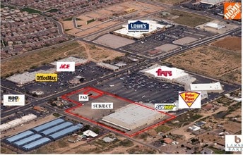 1355 E Florence Blvd, Casa Grande, AZ - AÉRIEN Vue de la carte - Image1