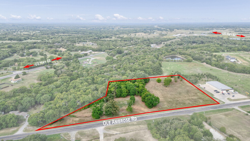 TBD TBD Ole Ambrose Road, Bells, TX for sale - Aerial - Image 1 of 27