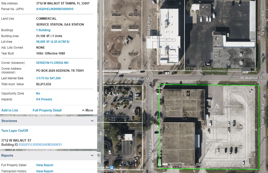 3712 W Walnut St, Tampa, FL à vendre - Photo du bâtiment - Image 2 de 2