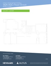 2010 14th St, Boulder, CO for lease Floor Plan- Image 1 of 1