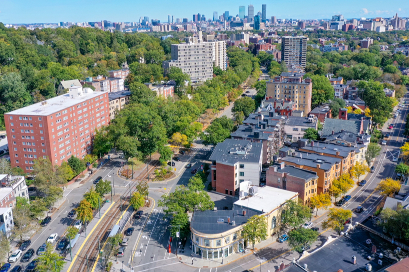 1609-1621 Beacon St, Brookline, MA à vendre - Photo du bâtiment - Image 1 de 1