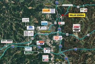 9884 Cadiz Rd, Cambridge, OH - Aérien  Vue de la carte - Image1