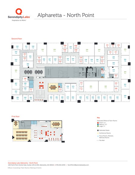 100 North Point Ctr E, Alpharetta, GA à louer - Plan de site - Image 1 de 1