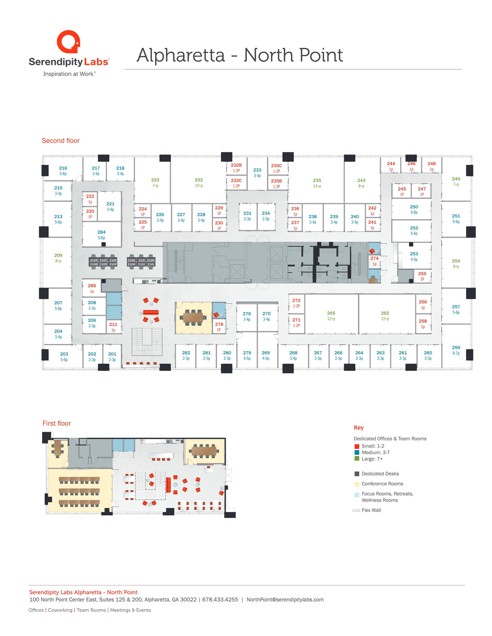 100 North Point Ctr E, Alpharetta, GA à louer Plan de site- Image 1 de 2