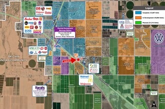 Maricopa Casa Grande Hwy, Maricopa, AZ - AÉRIEN  Vue de la carte - Image1