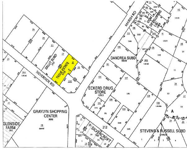 2203 Silverside Rd, Wilmington, DE à vendre - Plan cadastral - Image 3 de 10
