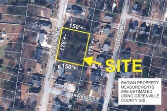 0 Memorial Dr, Greer, SC - AÉRIEN  Vue de la carte