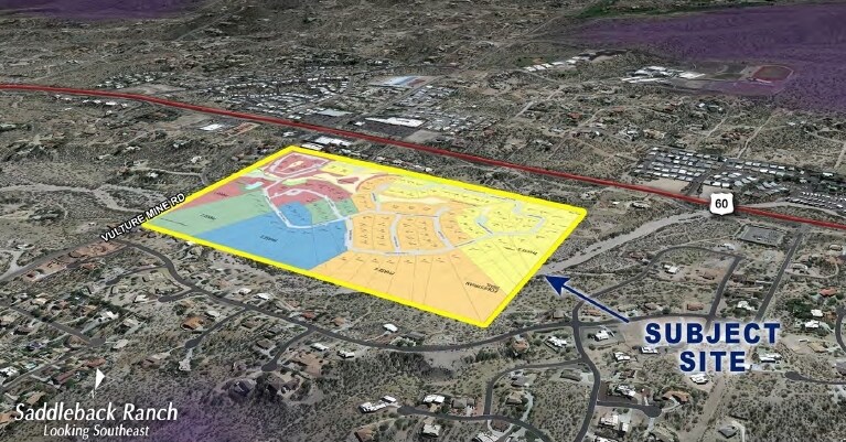 Saddleback Ranch, Wickenburg, AZ à vendre - Aérien - Image 2 de 3