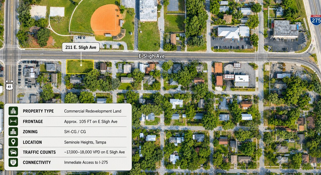 211 E Sligh Ave, Tampa, FL à vendre Photo du bâtiment- Image 1 de 17