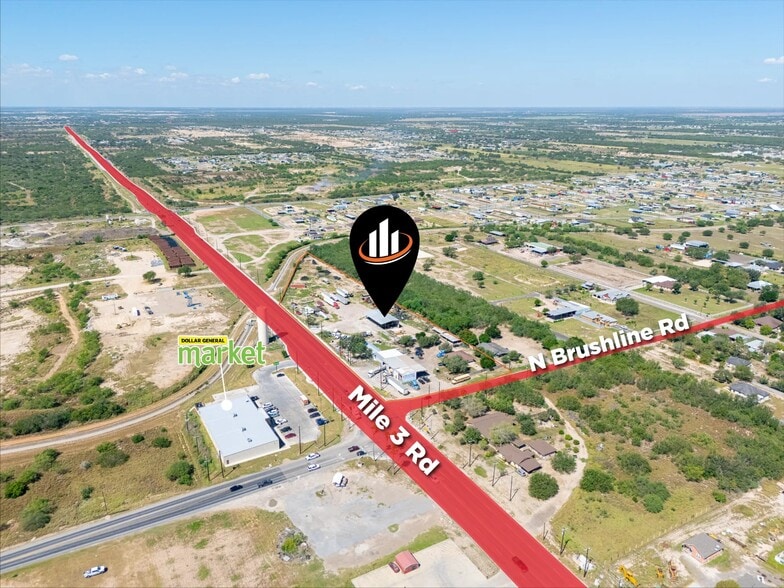 4309 N Brushline Rd, Mission, TX à vendre - Aérien - Image 2 de 10