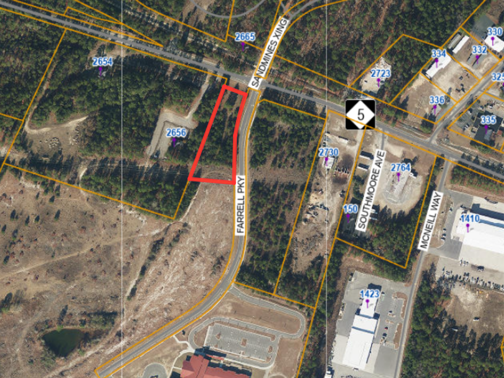 TBD NC 5 Hwy, Aberdeen, NC for sale Aerial- Image 1 of 2