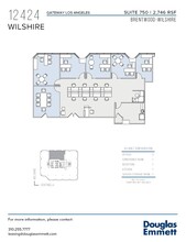 12424 Wilshire Blvd, Los Angeles, CA à louer Plan d  tage- Image 1 de 1