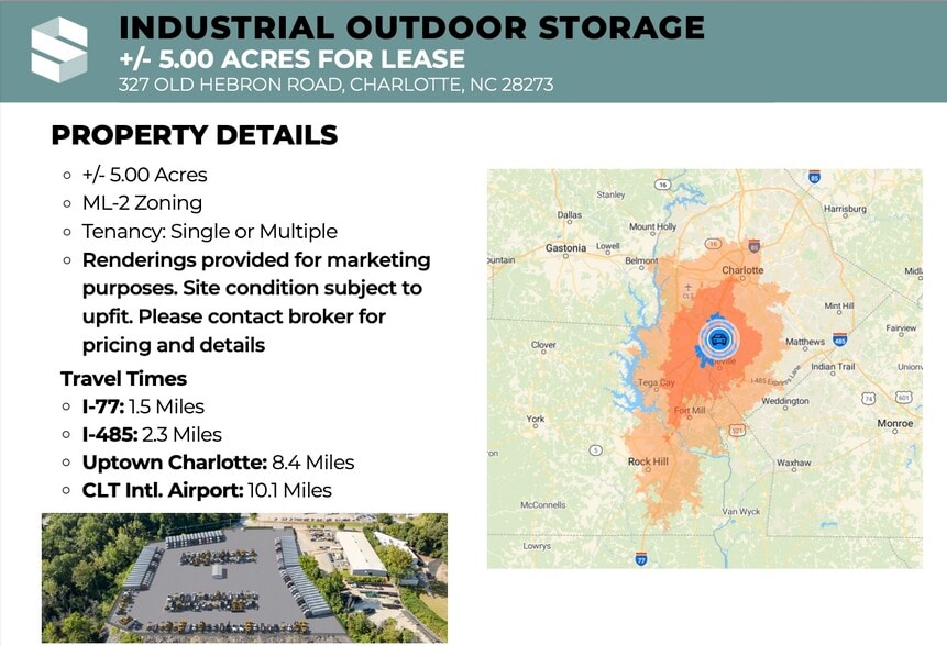 327 Old Hebron Rd Rd, Charlotte, NC for lease - Building Photo - Image 2 of 4