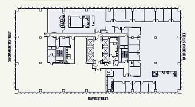 50 California St, San Francisco, CA for lease Floor Plan- Image 1 of 6