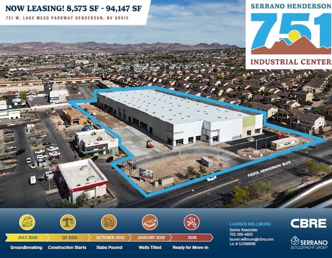 More details for 751 W Lake Mead Pky, Henderson, NV - Industrial for Lease