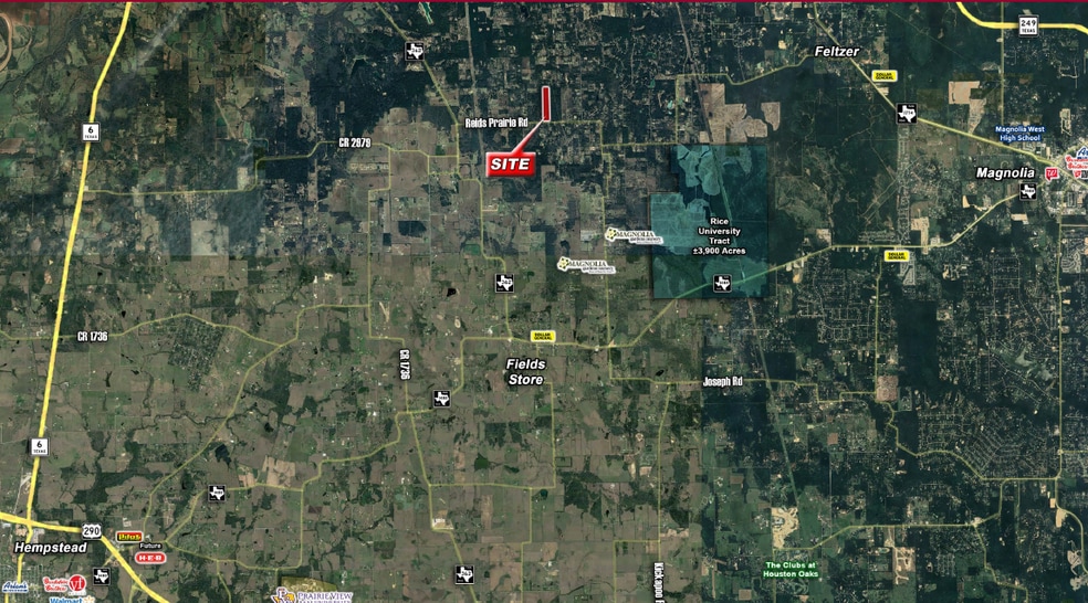 Reids Prairie Rd, Waller, TX for sale - Building Photo - Image 2 of 2