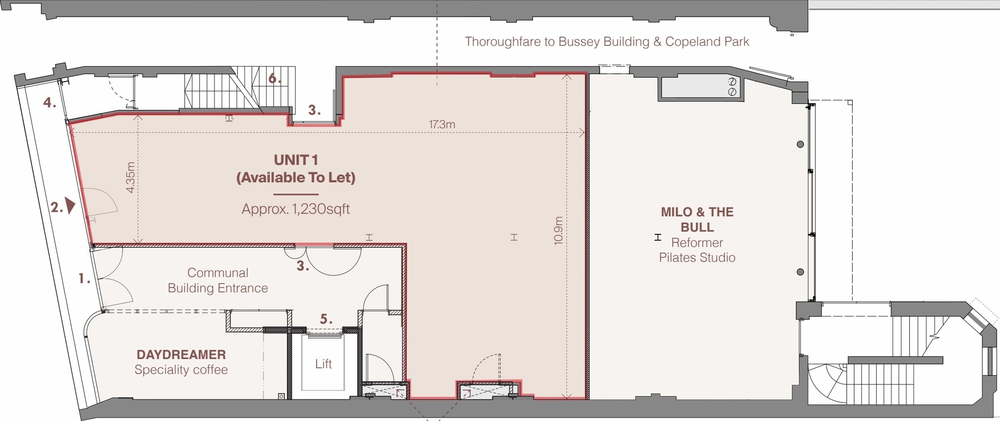 133A Rye Ln, London for lease Floor Plan- Image 1 of 8