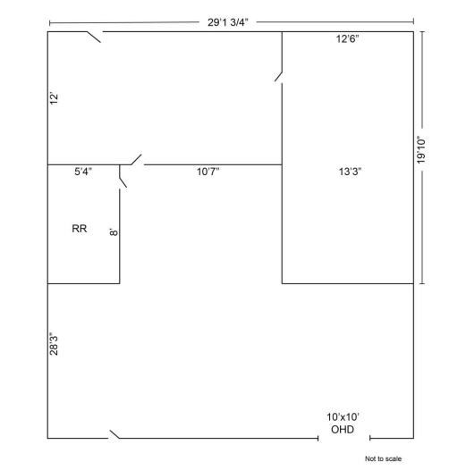 300-330 Detroit Ave, Monroe, MI for lease Floor Plan- Image 1 of 1