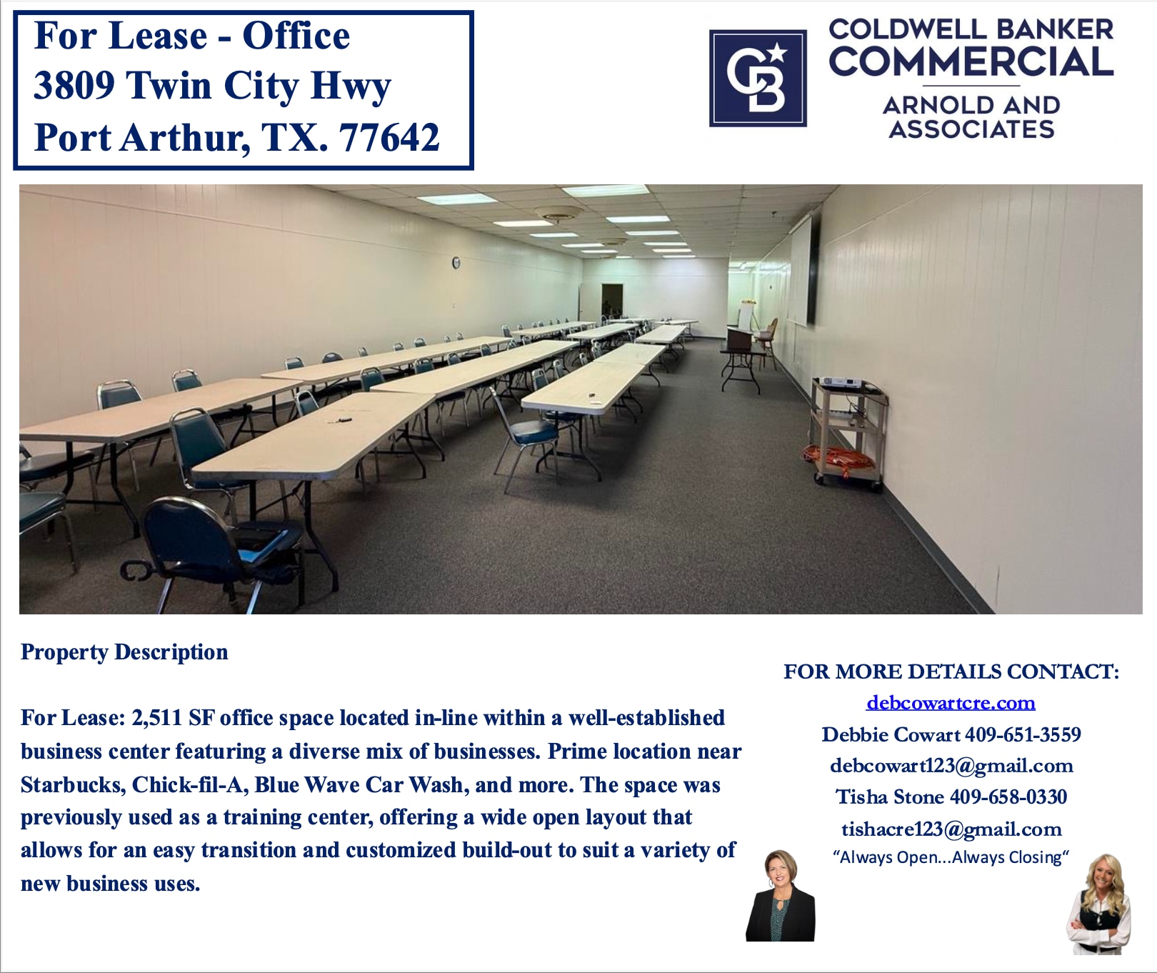 3719-3931 N Twin City Hwy, Port Arthur, TX for lease Interior Photo- Image 1 of 3