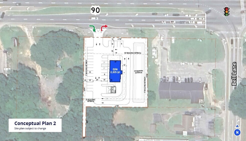 5063 US 90, Pace, FL for lease - Building Photo - Image 3 of 4