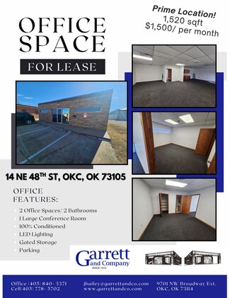 More details for 14 NE 48th St, Oklahoma City, OK - Office for Lease