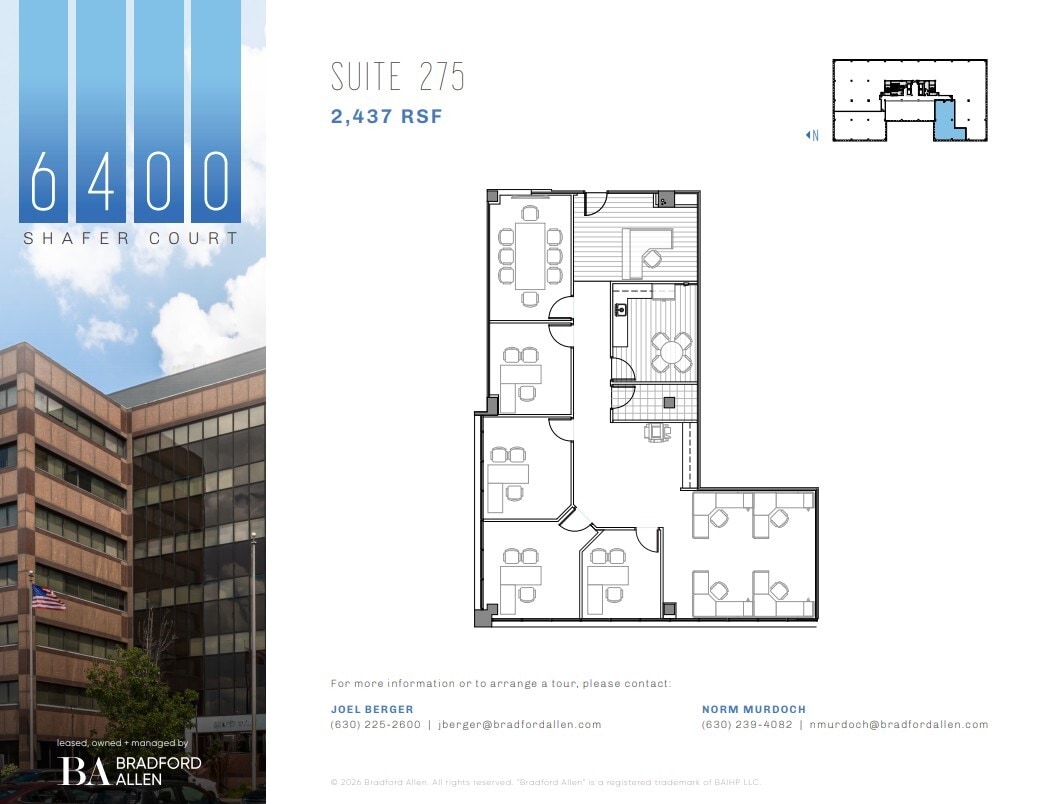 6400 Shafer Ct, Rosemont, IL for lease Floor Plan- Image 1 of 1
