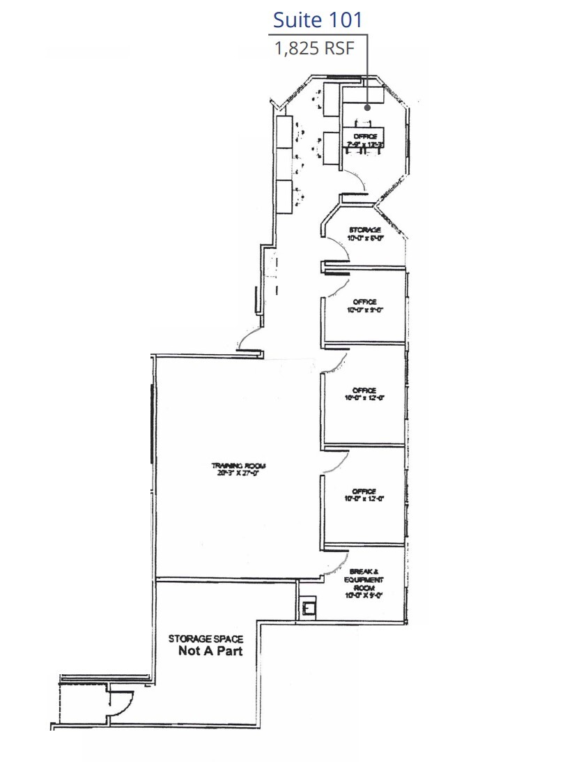 15545 Devonshire St, Mission Hills, CA for lease Floor Plan- Image 1 of 1