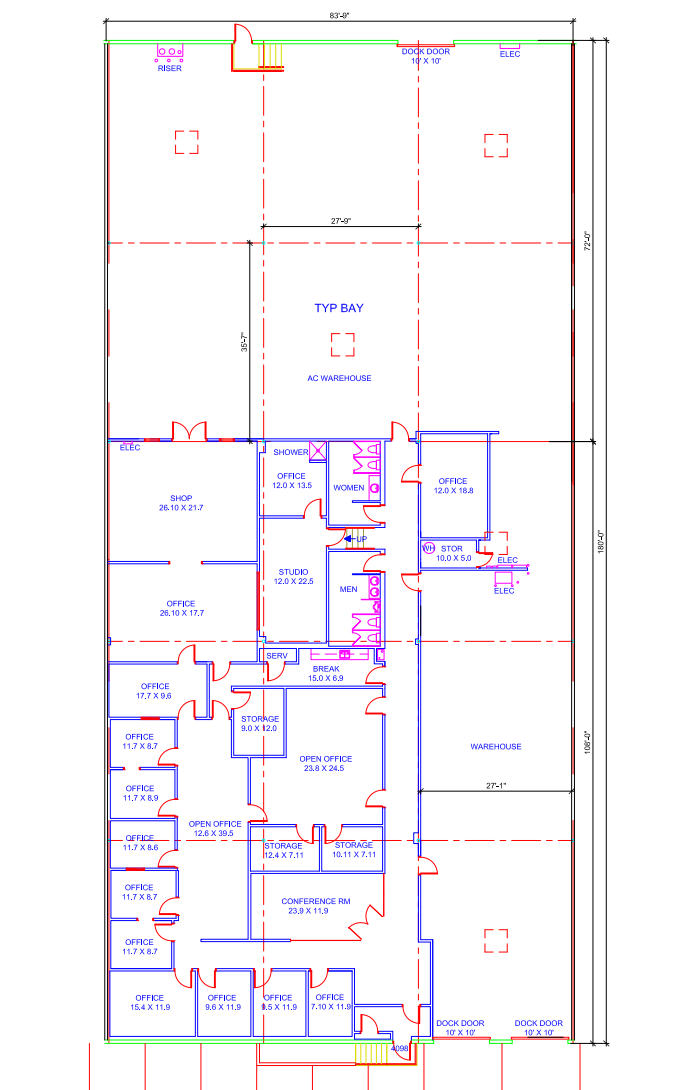 4040-4130 Lindbergh Dr, Addison, TX à louer Plan d  tage- Image 1 de 1