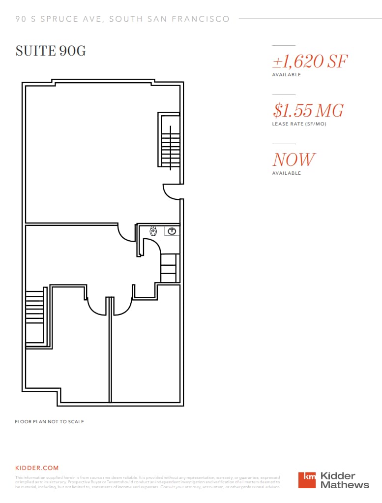 90 Spruce Ave, South San Francisco, CA for lease Floor Plan- Image 1 of 1