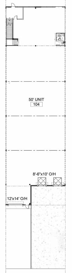 11127 15th St NE, Calgary, AB T3J 3P9 - Unité 104 - - Plan d’étage - Image 1 of 4