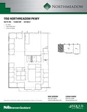 1100 Northmeadow Pky, Roswell, GA for lease Floor Plan- Image 1 of 2