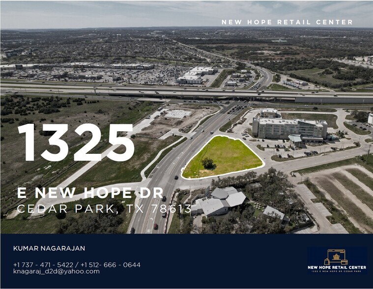 1325 E New Hope Dr, Cedar Park, TX à louer - Photo du bâtiment - Image 1 de 16