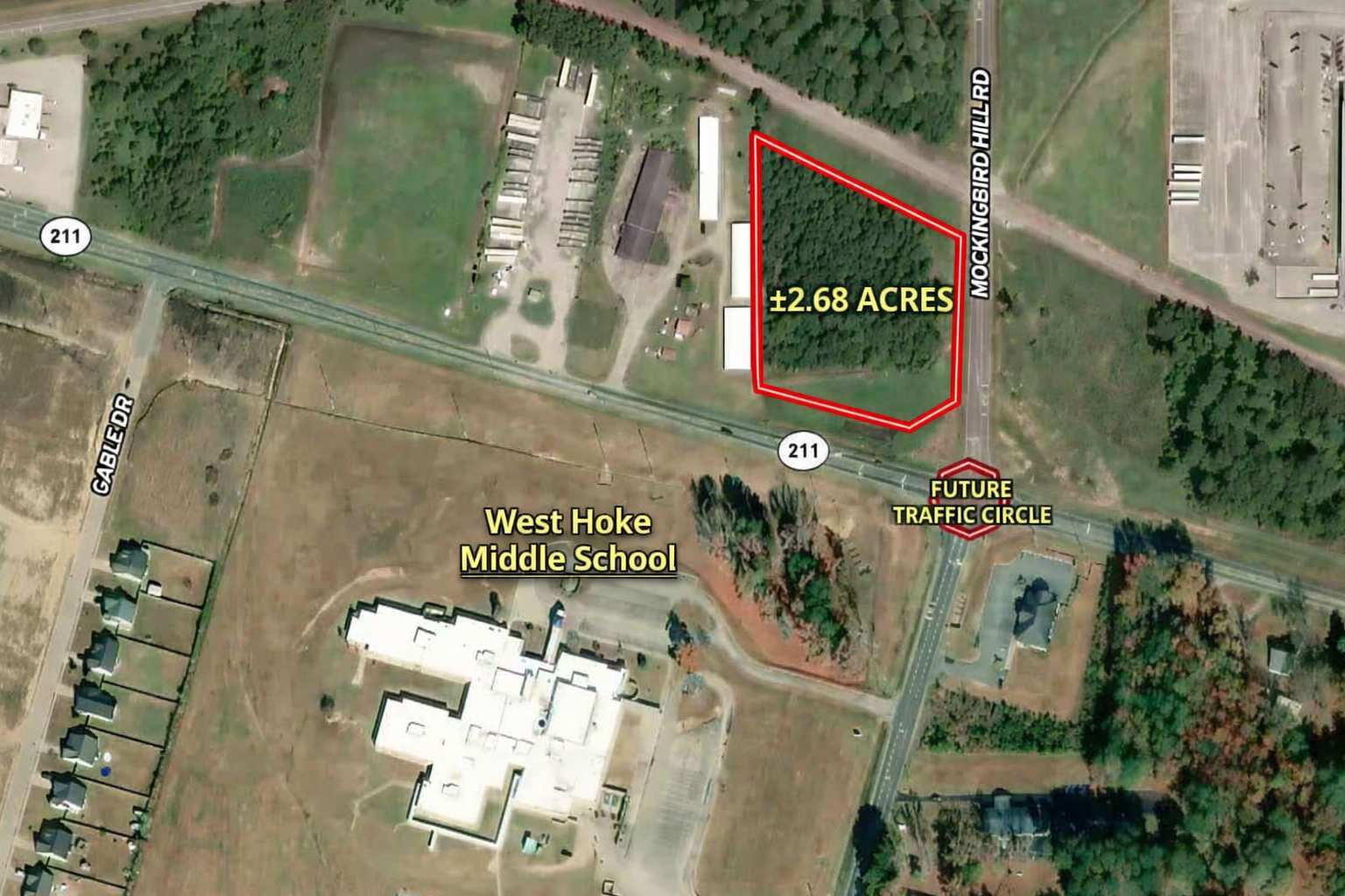 Aberdeen Rd, Raeford, NC for sale Aerial- Image 1 of 8