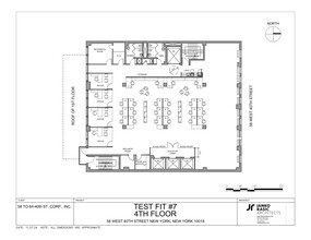 58 W 40th St, New York, NY for lease Site Plan- Image 1 of 1