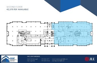 300 Kimball Dr, Parsippany, NJ à louer Plan d’étage- Image 1 de 1