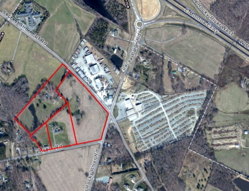 5107-5205 Myers Rd, Monroe, NC à vendre - Aérien - Image 1 de 1