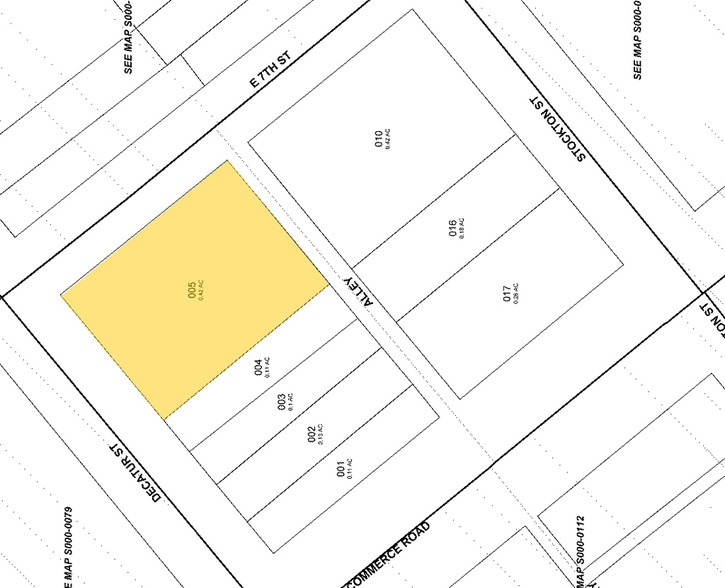 101 E 7th St, Richmond, VA à vendre - Plan cadastral - Image 2 de 12