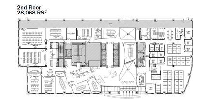 380-388 Saint Peter St, Saint Paul, MN à louer Plan d’étage- Image 1 de 1