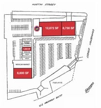 320-370 Covington St, Hillsboro, TX for lease Site Plan- Image 1 of 1