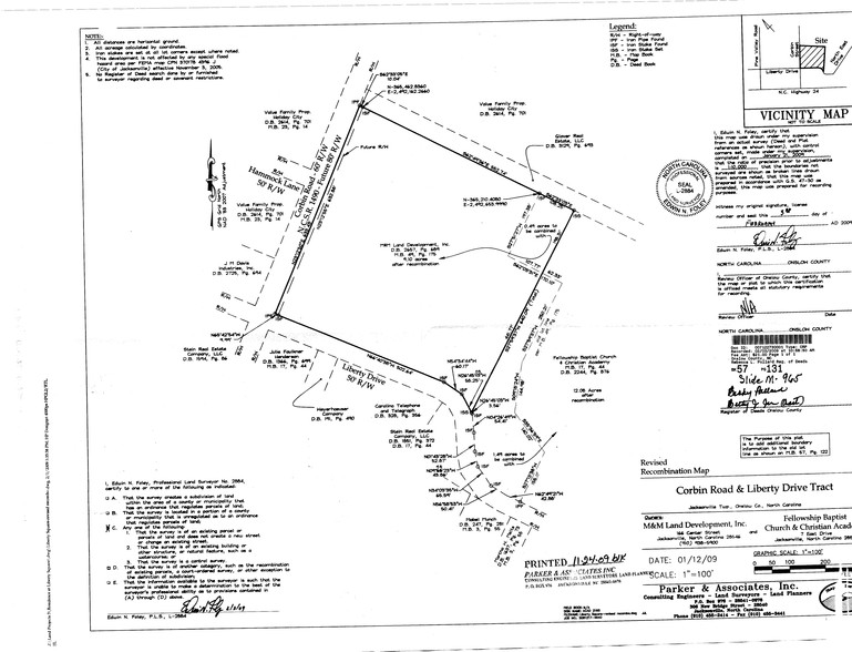 0 Corbin Rd, Jacksonville, NC à vendre - Photo principale - Image 2 de 11